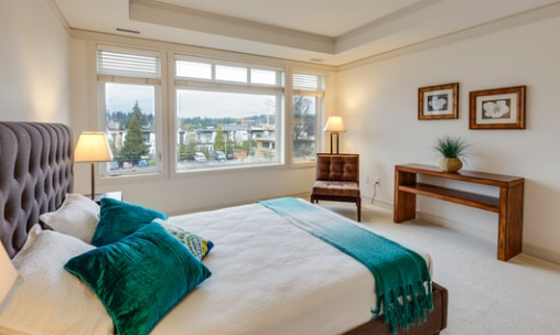 Sunset in the mountains